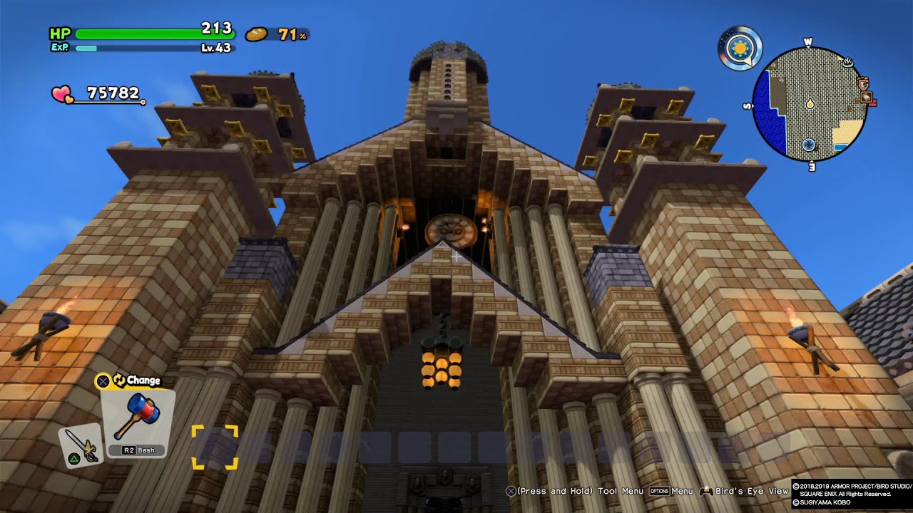 Dragon Quest Builders 2: Hogwarts Great Hall