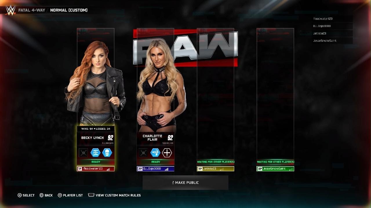 RVS RAW 09/02/26 Becky Vs Bayley Vs Charlotte Vs Alexa