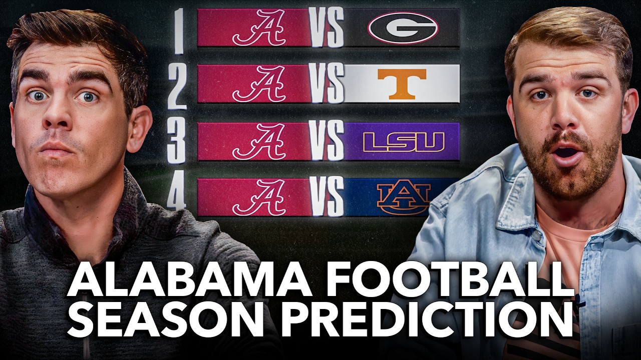 ALABAMA FOOTBALL 2025 Record Predictions | Crain & Company