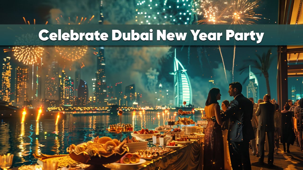 Celebrate Dubai New Year Party 2026 with Travel Saga Tourism | Lavish Buffet & Fireworks