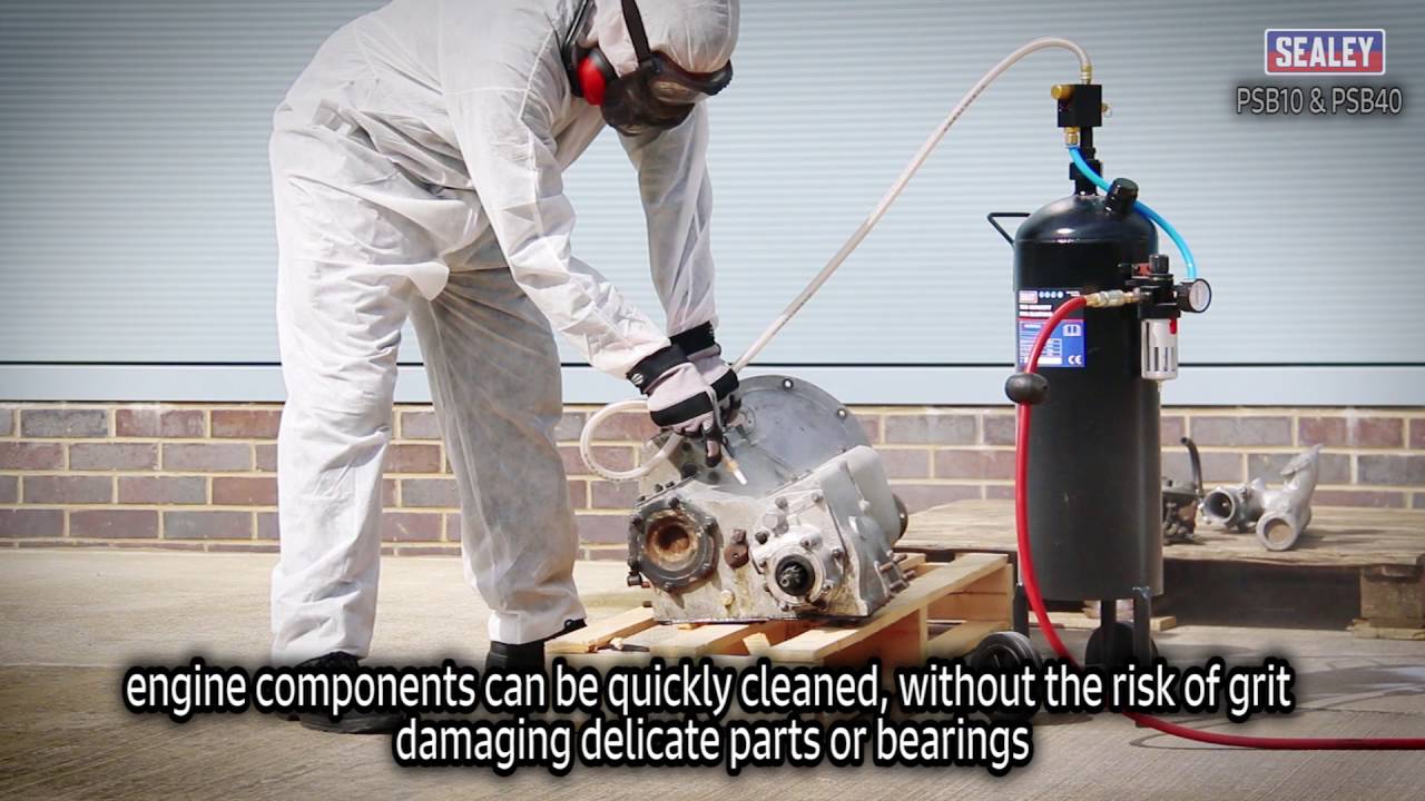 Sealey PSB10 & PSB40 Soda Blaster