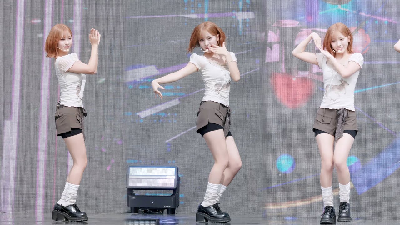 250927 리센느(RESCENE) 메이  'LOVE ATTACK' & 'Deja Vu' & 'Glow Up'  @전우마라톤대회(위문열차) /직캠 Fancam