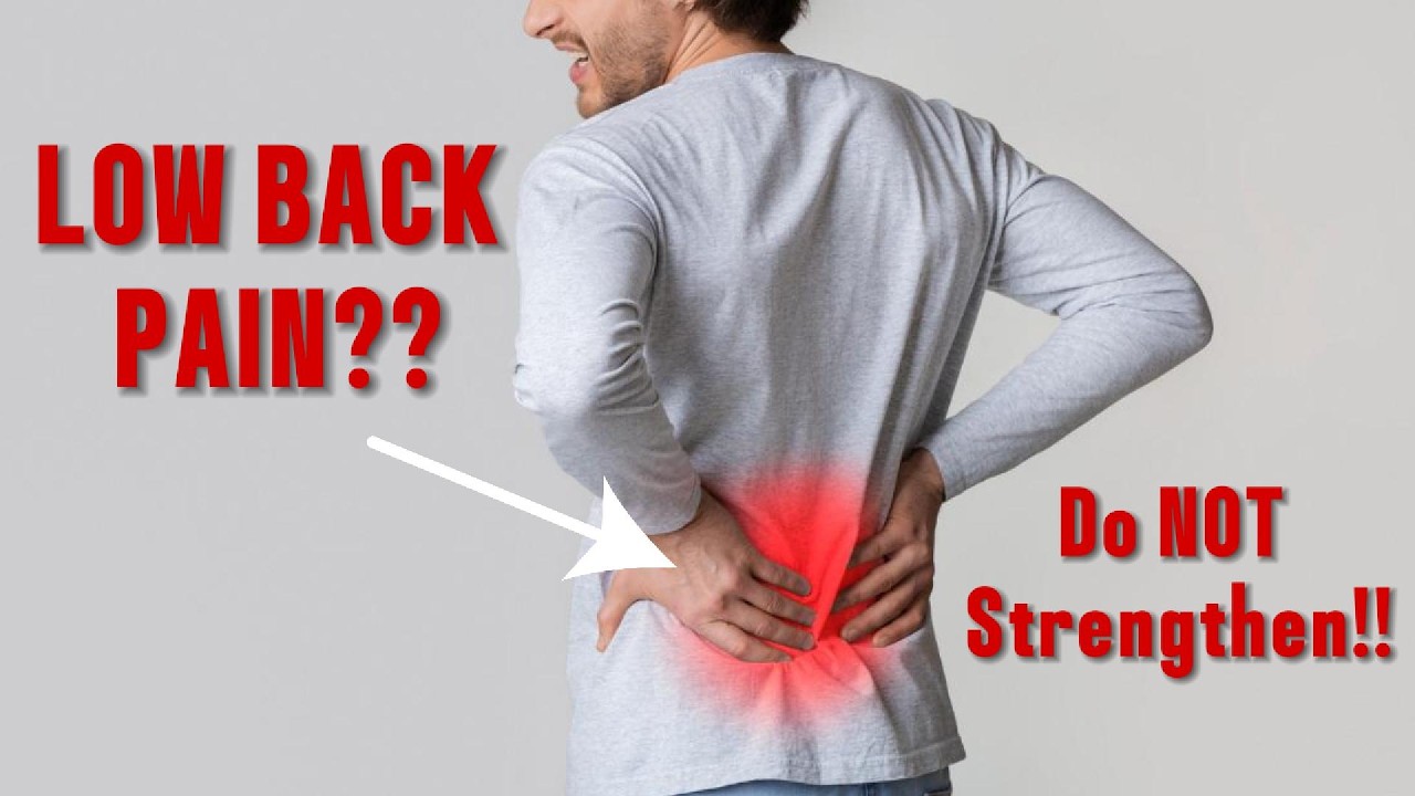Why Core Exercises Aren't Fixing your Back Pain
