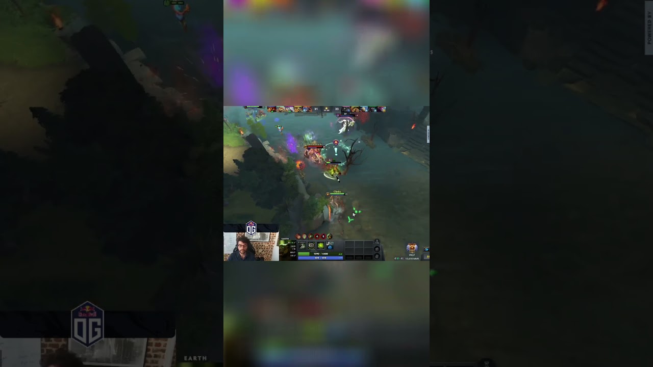 ceeeeeb calm when world vs him - dota 2 