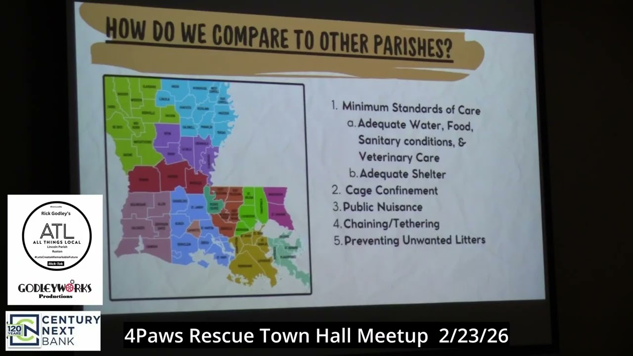 Rick Godley's ATL  All Things Local-Community Action News   4Paws Town Hall Meet up 2/23/26