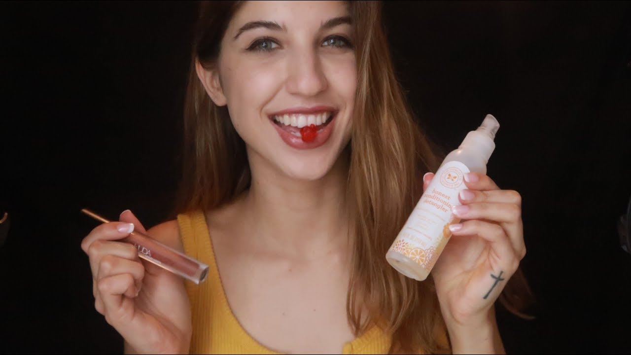 ASMR Soft Spoken w/ Gummies: My Make-Up Essentials ~