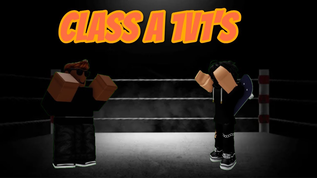1v1'ing people in Class A in Boxing League