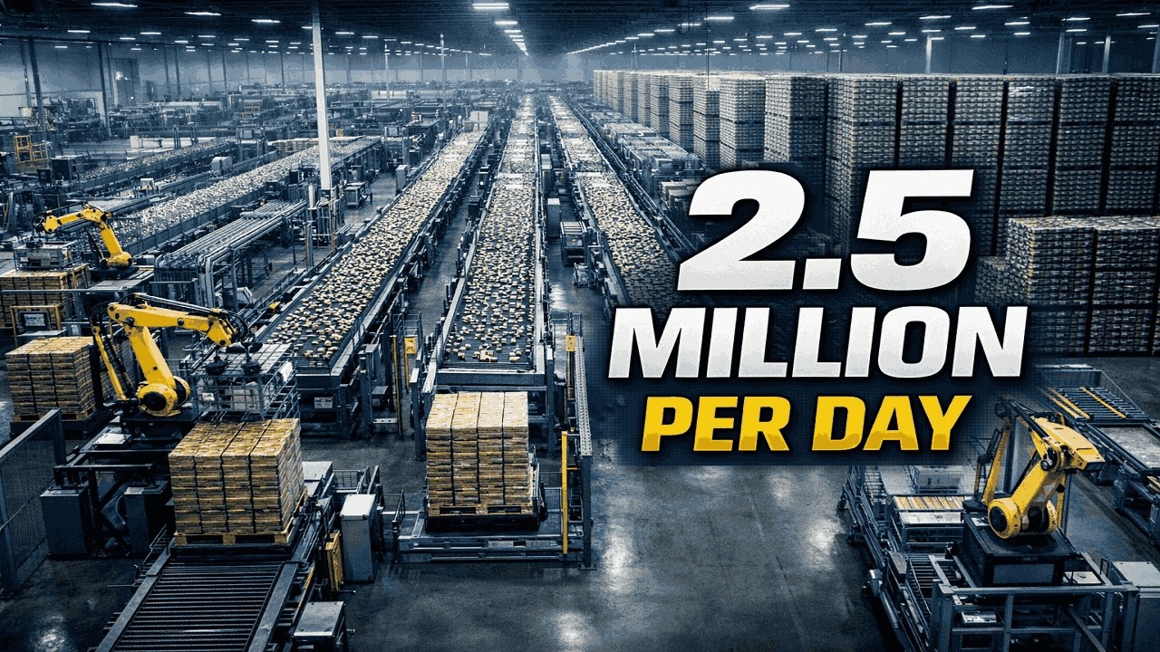 This Is Just One Facility Producing 2.5 Million Chicken Nuggets Every Day