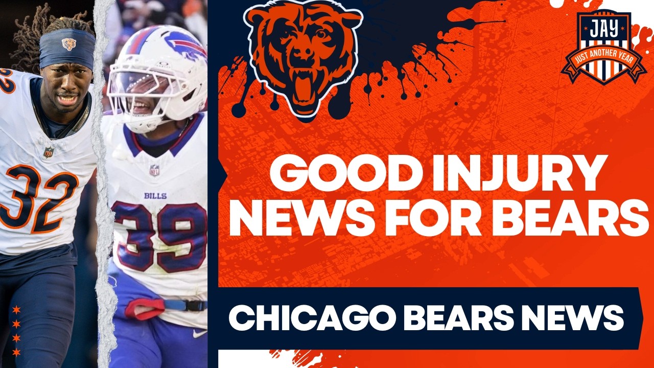 Chicago Bears получают ОТЛИЧНЫЕ НОВОСТИ о двух ключевых травмированных игроках прямо перед начало...
