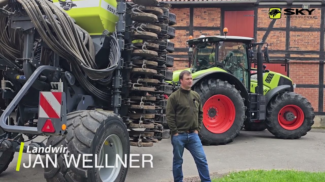 Erfahrungsbericht – Direktsaat mit der SKY EasyDrill –Jan Wellner 🇩🇪