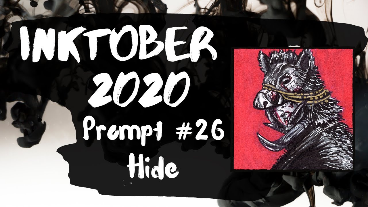 Inktober 2020 Prompt #26 Hide