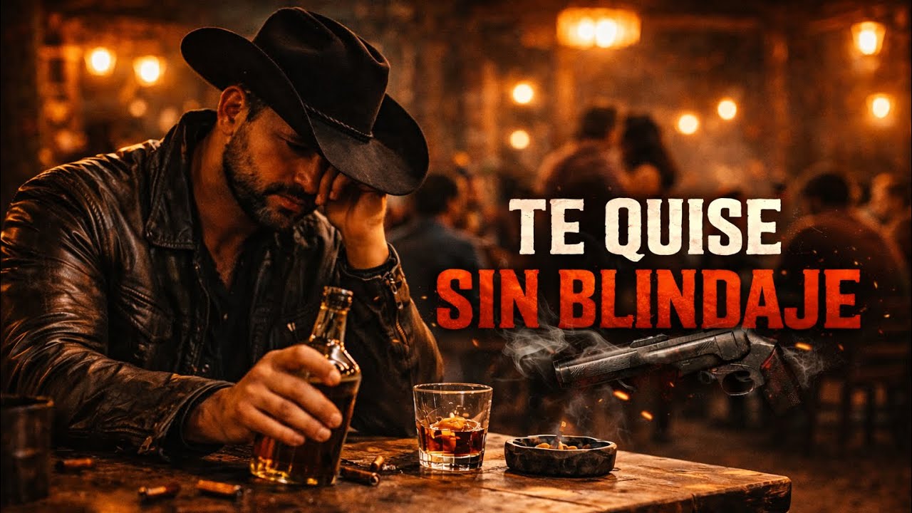 Te Quise Sin Blindaje 💔🥃 | Corrido de Dolor para Beber Amargao
