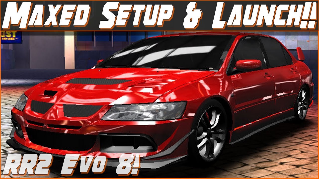 Evo 8 Maxed Tune And Perfect Launch! | Rush Racing 2