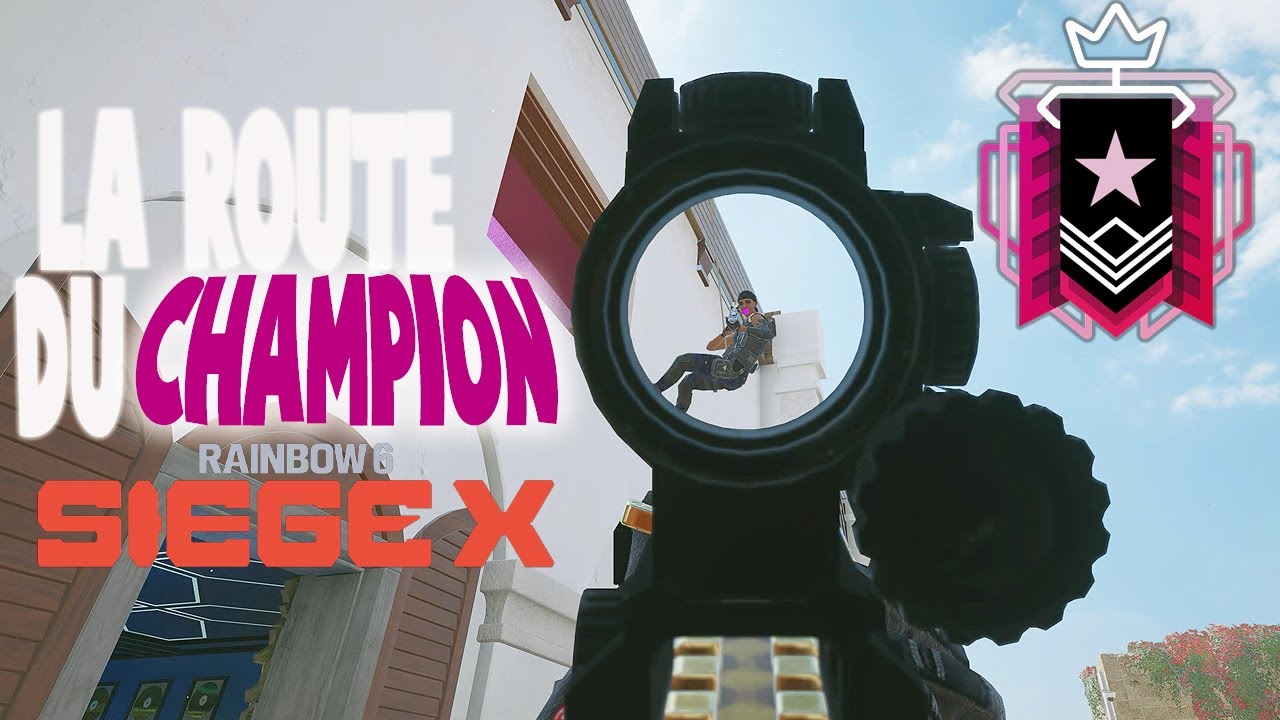 LA ROUTE DU CHAMPION : L'AVENTURE EST BIENTÔT TERMINÉE SUR RAINBOW SIX SIEGE X !