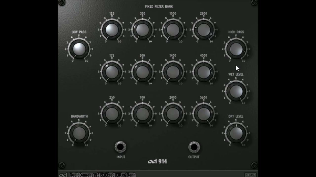 1914 Fixed Filter Bank by Audio Damage video 2