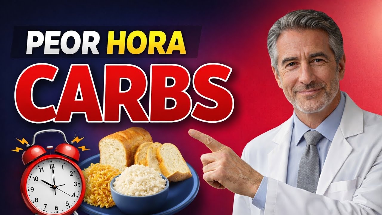 La peor hora para comer carbohidratos