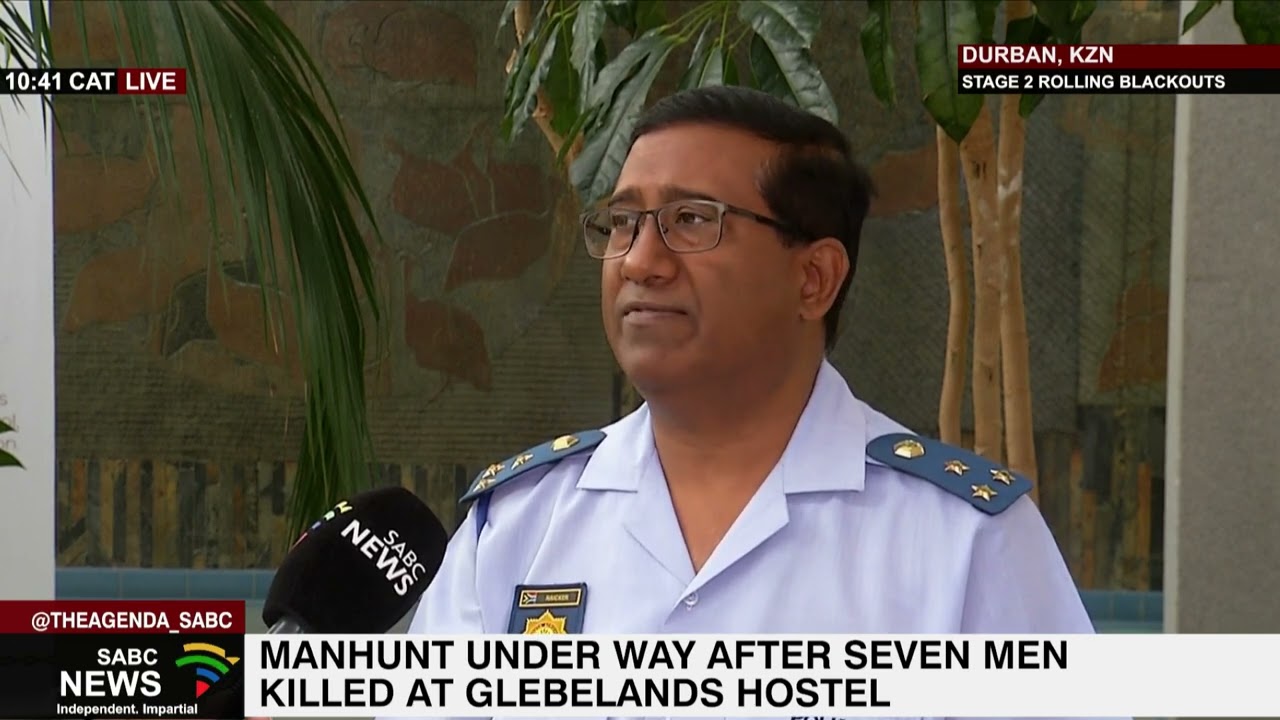 Manhunt under way after seven men killed at Glebelands Hostel