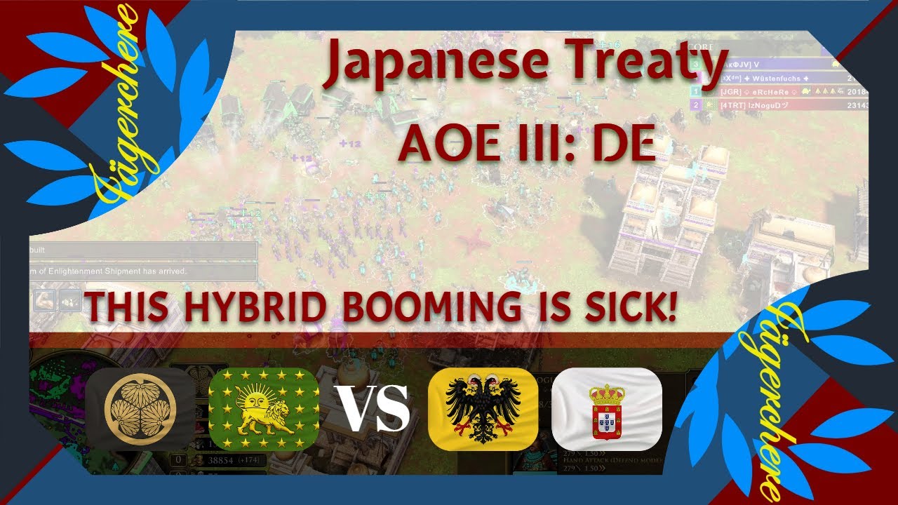 Dojo Native Are Amazing! | 2v2 Treaty with Japanese | AOE III: DE