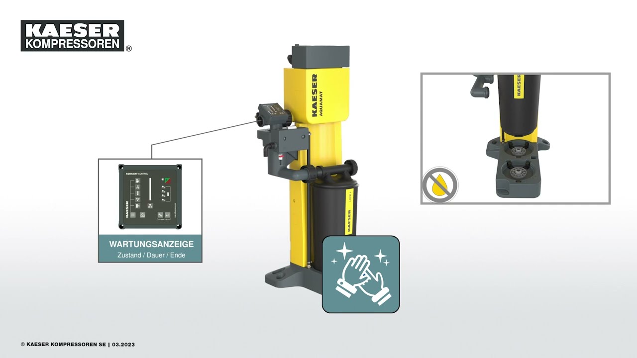 Intelligenter Öl-Wasser-Trenner - AQUAMAT i.CF von Kaeser Kompressoren