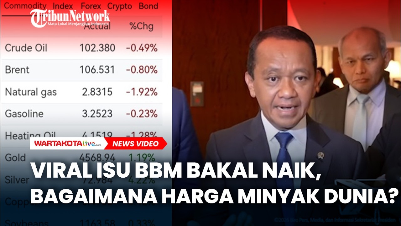 Viral Isu BBM Bakal Naik, Bagaimana Harga Minyak Dunia?