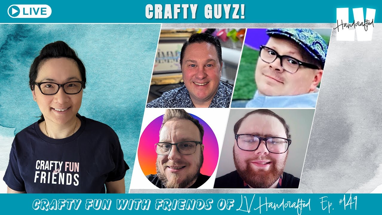 Crafty Fun with Friends! Join me for a Guyz Crafty LIVE hosted by @lvhandcrafted