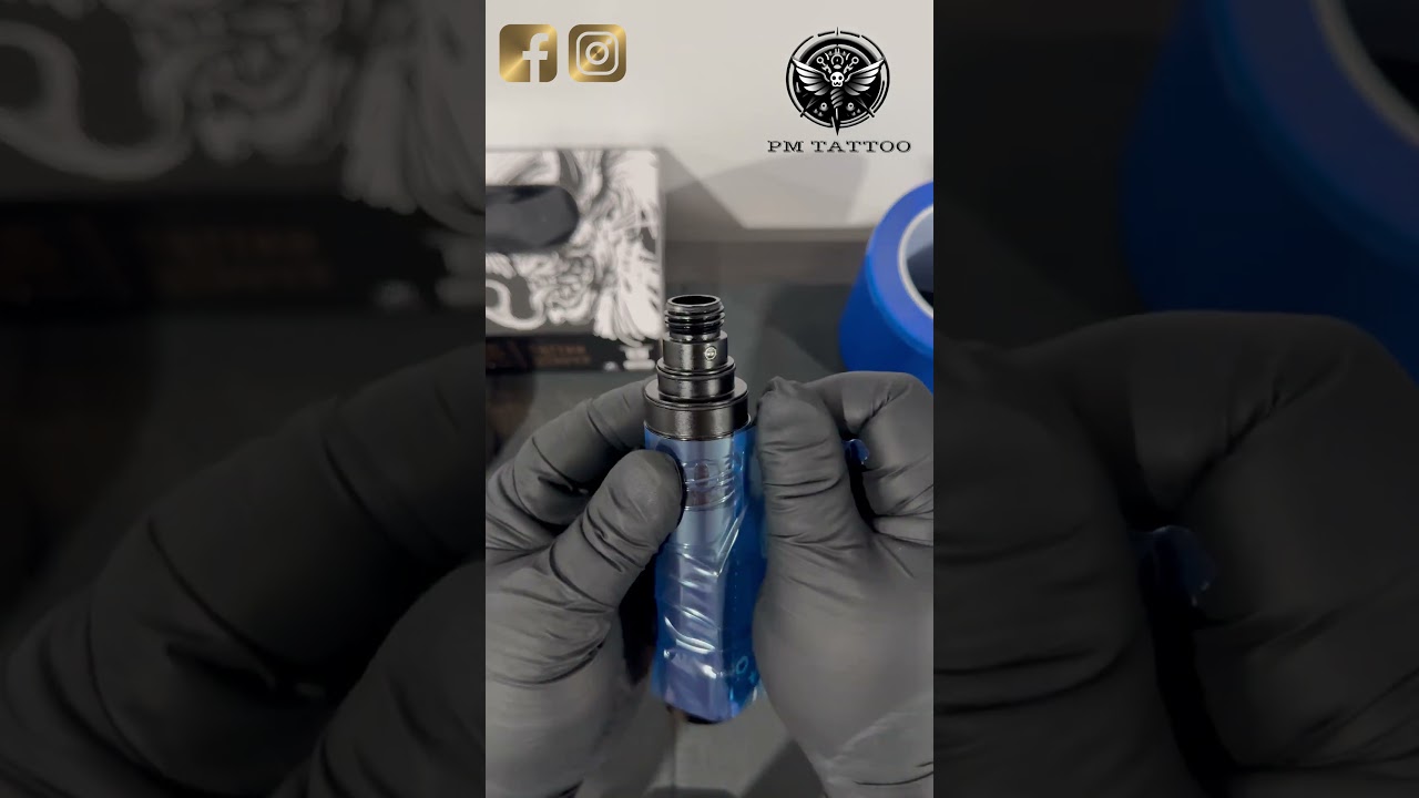 How I Wrap My Tattoo Machine | Ambition Soldier 4.0mm Setup