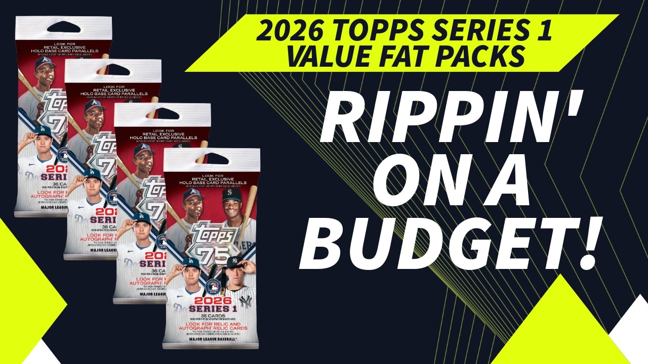 ЭТО САМЫЙ ВЫГОДНЫЙ ФОРМАТ? ОТКРЫТИЕ ФАКТИЧНЫХ ПАКЕТОВ СЕРИИ 1 TOPPS 2026!