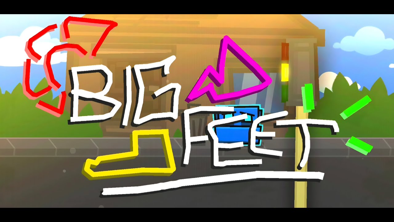 Big Feet Music Video by LRH [Geometry Dash]