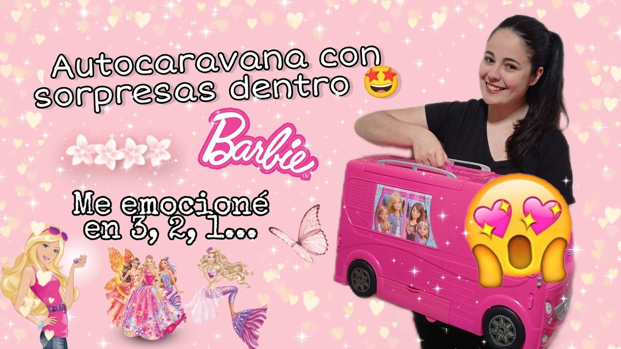 Me ENCONTRÉ una AUTOCARAVANA de Barbie CON MUÑECAS & ACCESORIOS💕
