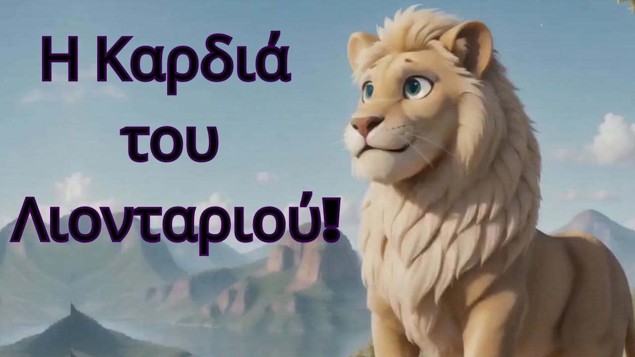 Η Καρδιά του Λιονταριού ! Παιδικο τραγουδι ελληνικα !