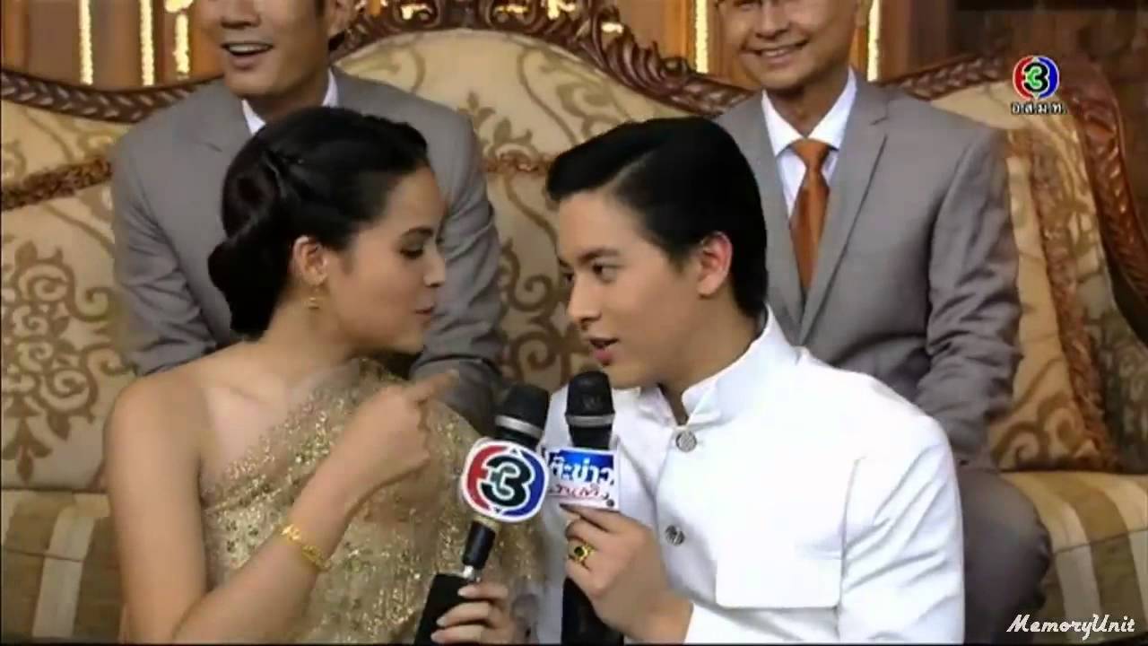 เจมส์ จิ ญาญ่า ควงคู่เข้าฉากหมั้น หนึ่งในทรวง  -  สีสันบันเทิง SSBT 23/06/58