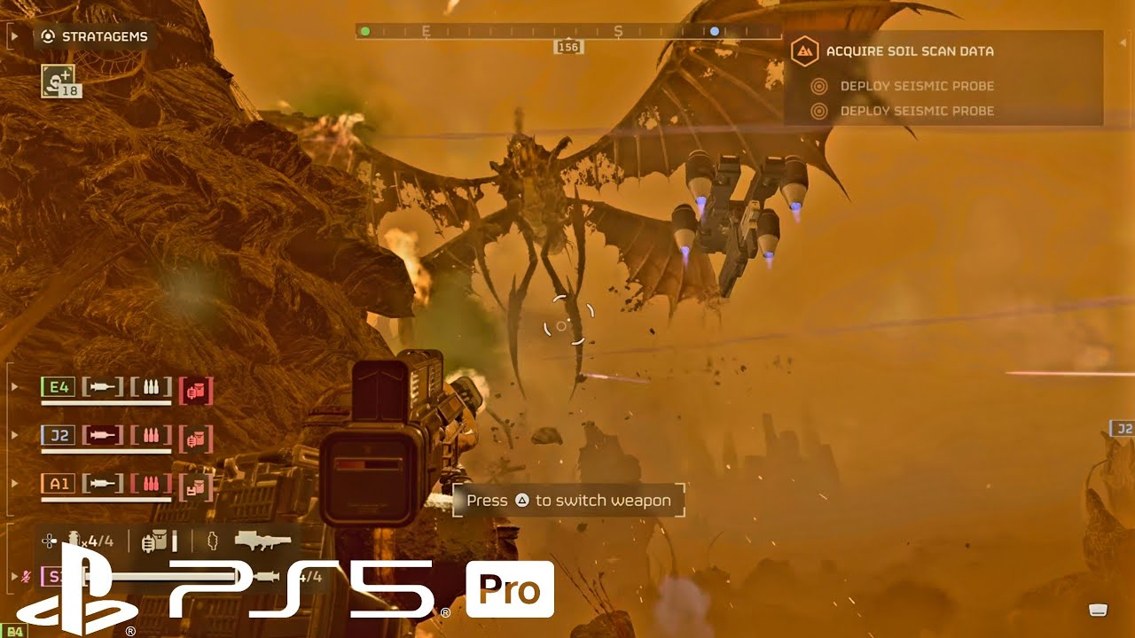 Helldivers 2 PS5 Pro Gameplay | 4K 60FPS HDR