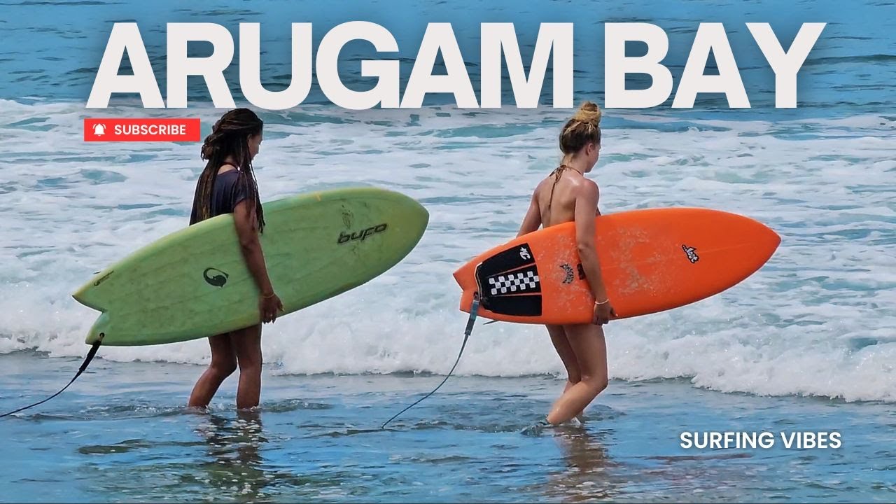 The Waves of Paradise | ARUGAM BAY SURFING 4K