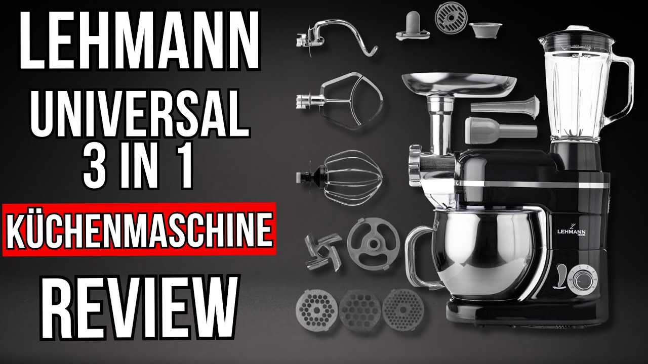 Lehmann 3-in-1 Küchenmaschine mit Fleischwolf & Saftpresse - Ultimativer Küchenhelfer oder Fehlkauf?