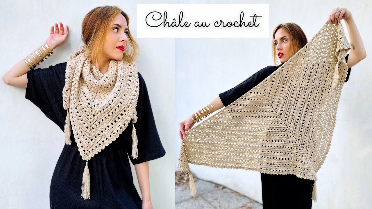 Ch&acirc;le au crochet tuto FACILE | Mod&egrave;le Praline | Patron crochet GRATUIT | D&eacute;butant pas &agrave; pas 🍂