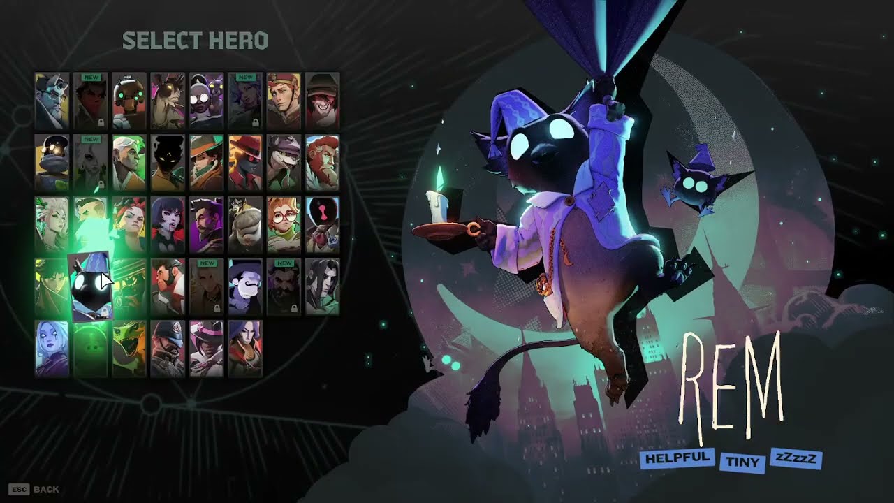 Deadlock: Old gods, New blood update - New heroes in hideout preview