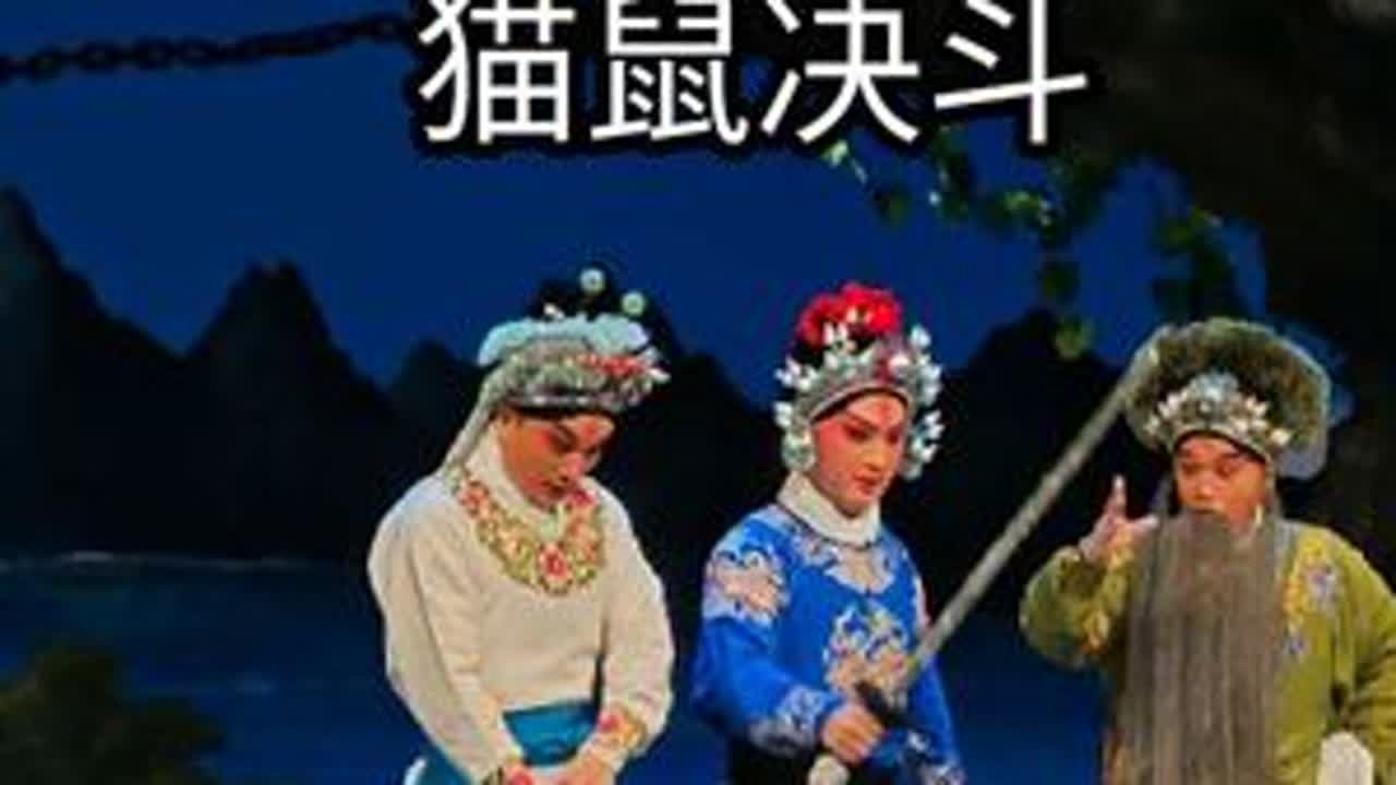 京剧《七侠五义》猫鼠决斗上海京剧院 郝帅 饰演 展昭傅希如饰演白玉堂