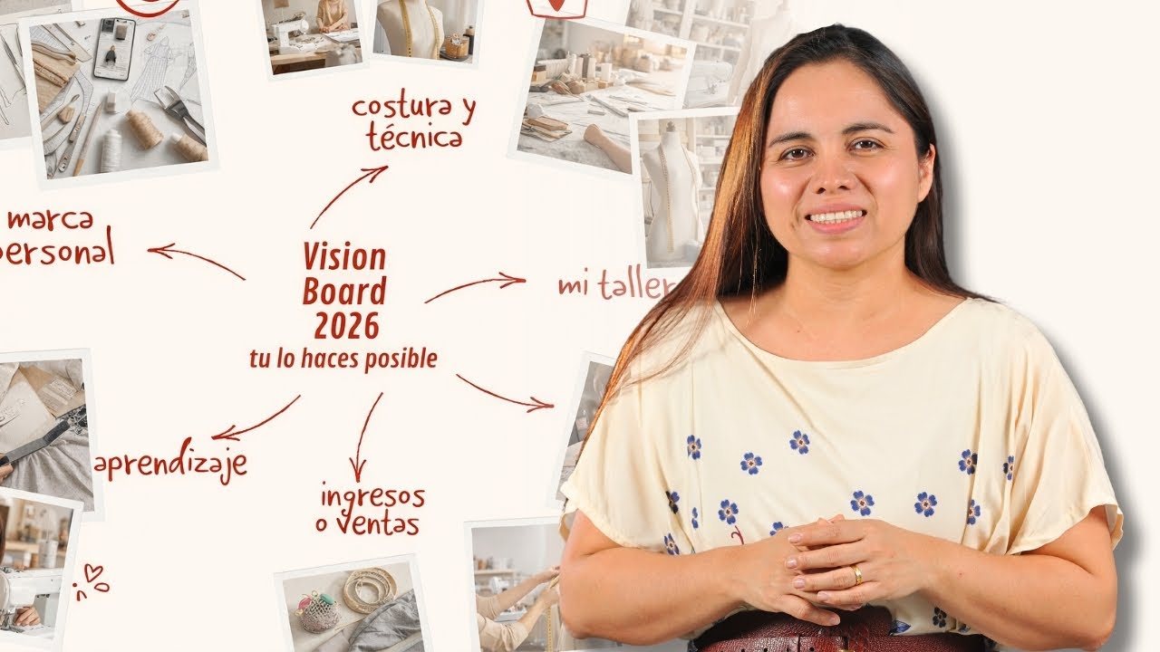 Vision Board 2026 para Costureras | Visualiza y dirige tu año