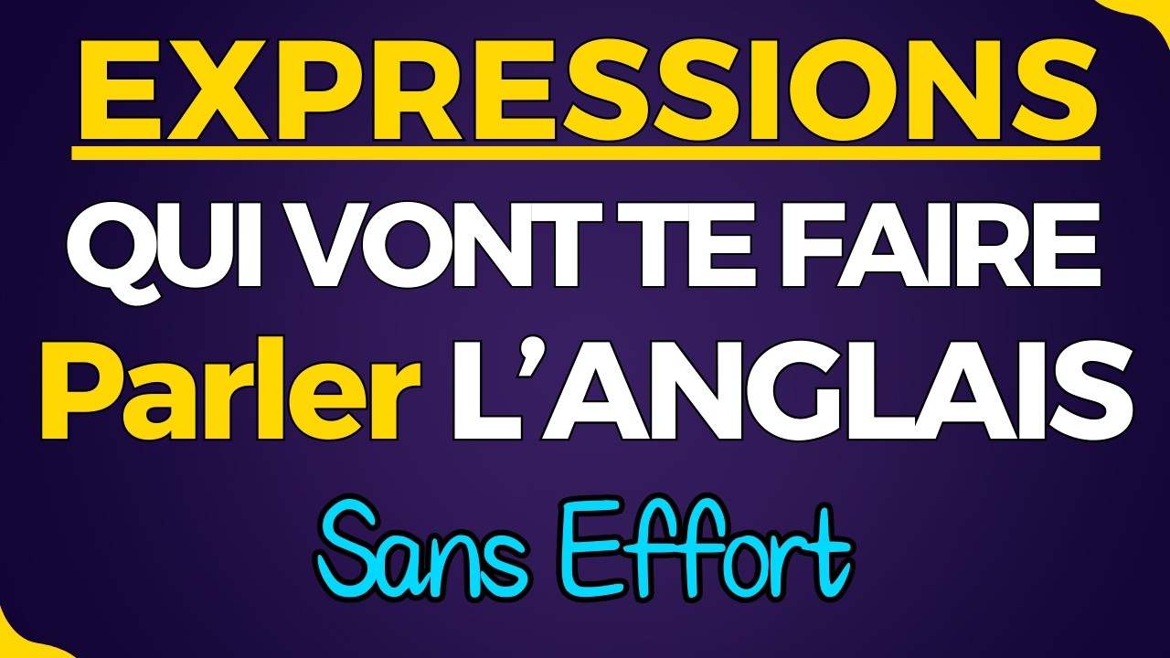 💥 5000 EXPRESSIONS QUI VOUS PERMETTRONT DE PARLER ANGLAIS SANS CRAINTE NI DOUTE 🎧🗣️🇺🇸