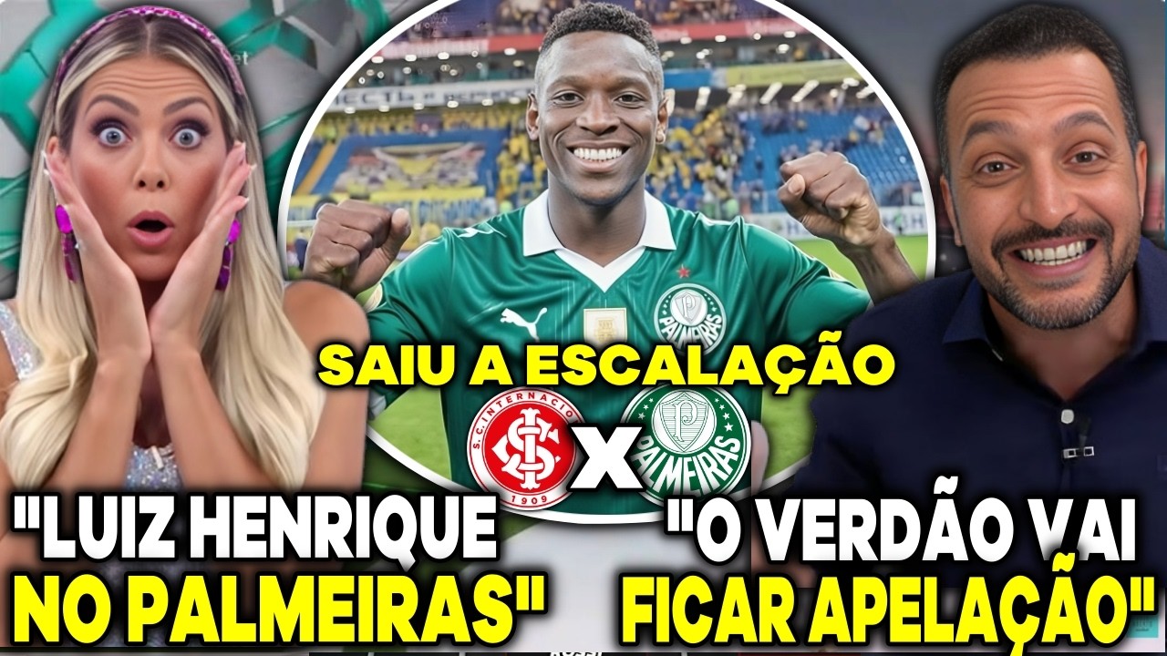 VERDÃO ESCALADO! JOGO ABERTO PALMEIRAS 