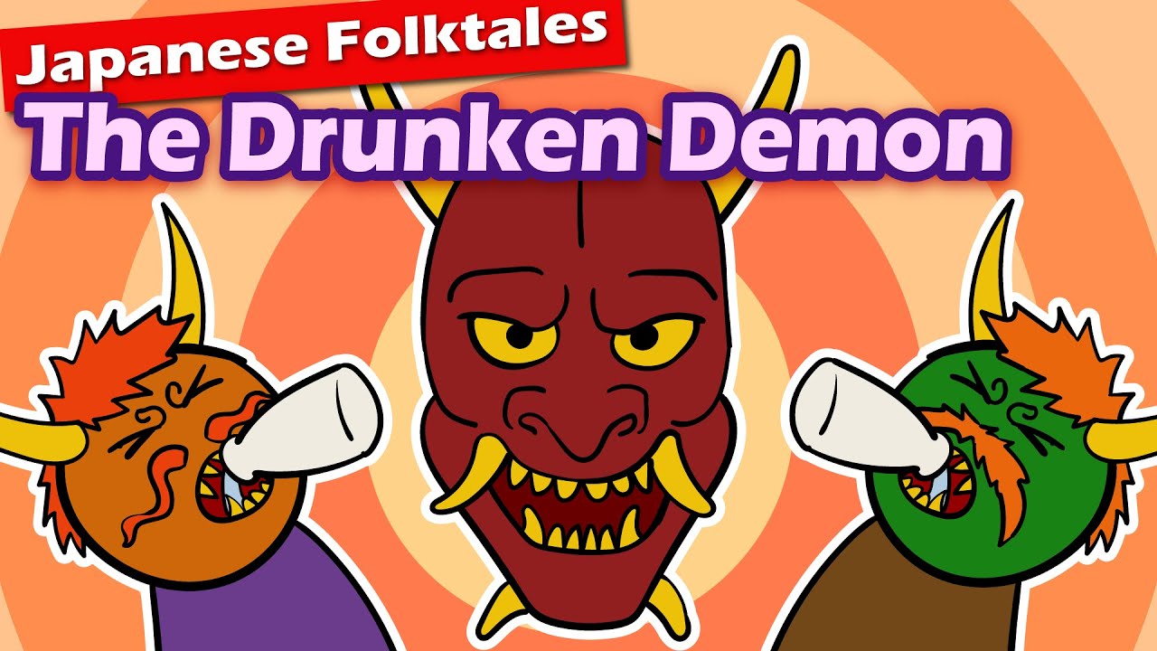 Japanese Folktales: Tale of the Drunken Demon (Shuten Doji...Will He EAT You?)