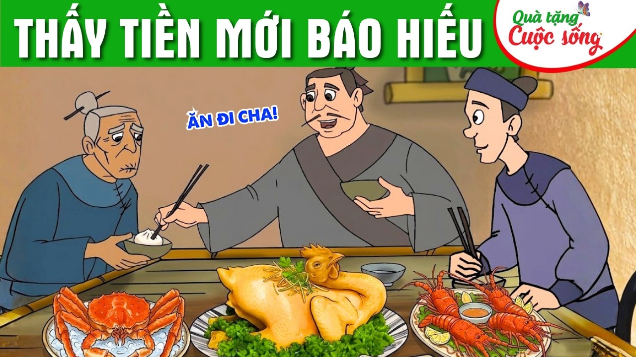 ONLY WITH MONEY CAN ONE SHOW FILIAL PIETY - The best folk animation - Fairy tales - Gifts of life