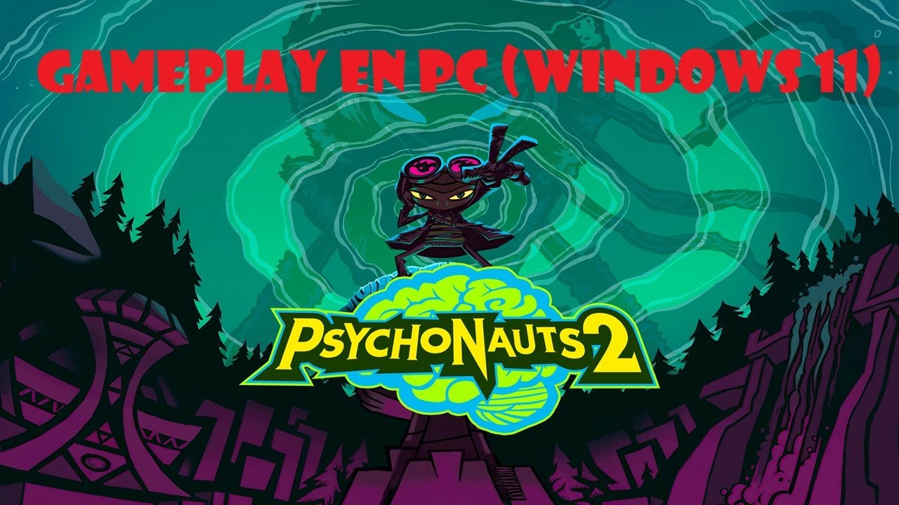 Psychonauts 2 (Español) de PC (Windows 11) con Xbox App. Gameplay de los primeros minutos