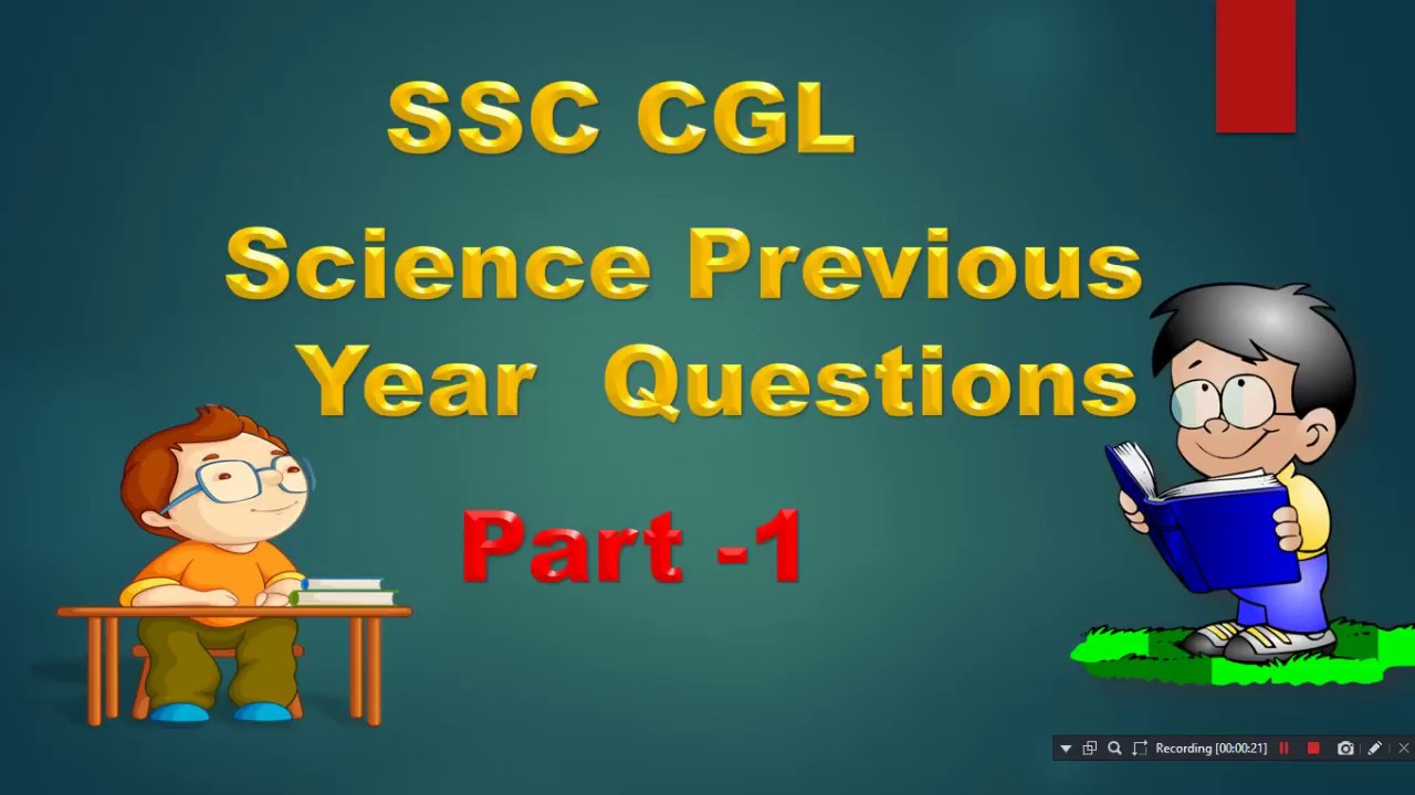 Science Previous Year Questions CGL||HSSC||Railway
