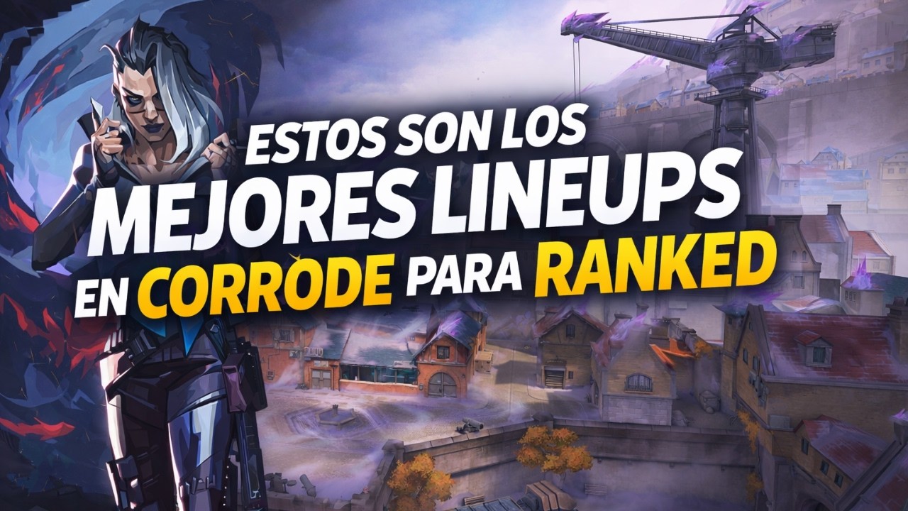 ESTOS SON LOS MEJORES LINEUPS EN CORRODE PARA RANKEDS