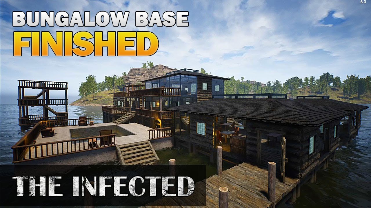 BUNGALOW BASE done | Base Building | The Infected Gameplay | S3 EP52