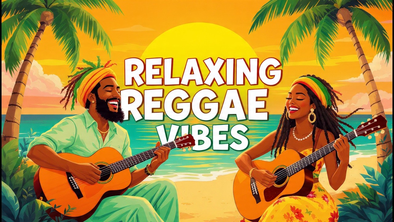 SUNSET ISLAND REGGAE LIVE 🌅 Warm Beach Mood & Smooth Tropical Flow