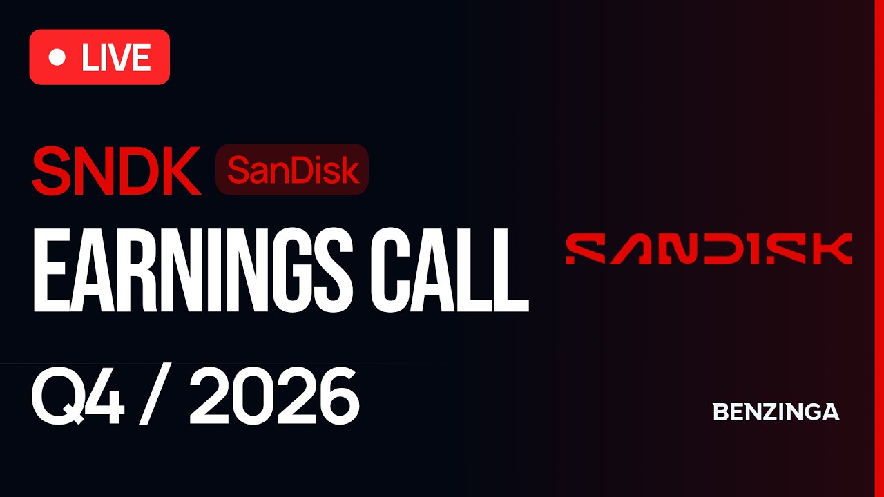 SanDisk Q4 FY26 Earnings Call | $SNDK | 🔴 WATCH LIVE