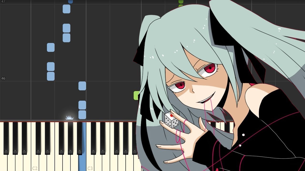 Game Of Life - Miku Hatsune [Piano Tutorial] (Synthesia)