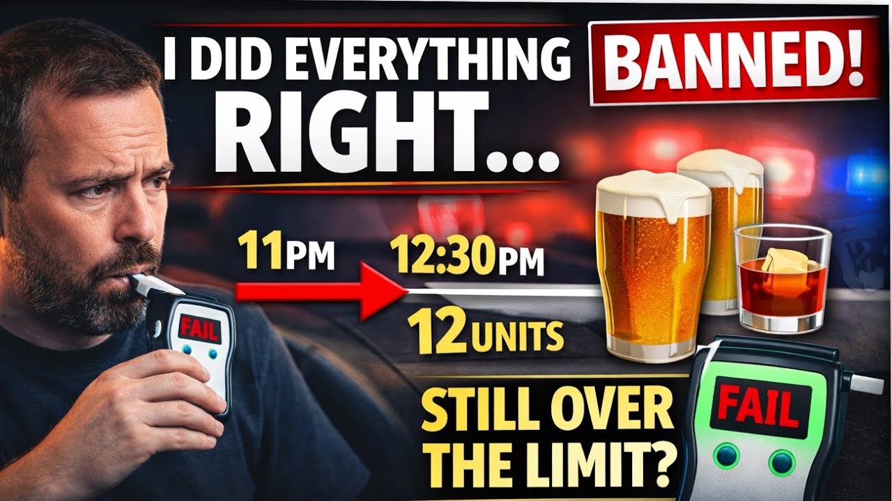 You Can Do Everything Right… and Still Get Banned for Drink Driving (UK Law Explained)
